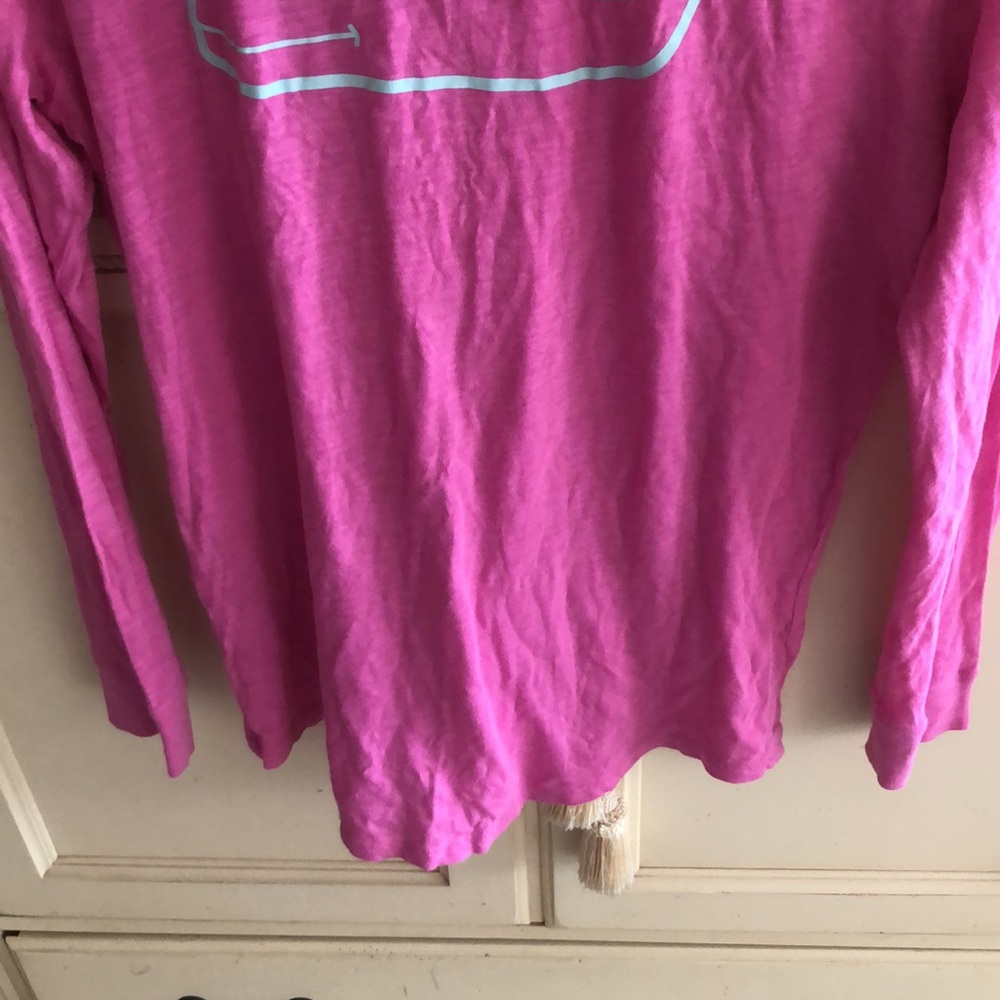 Vineyard Vines Women’s Long Sleeve Hoodie Shirt - Picture 9 of 9